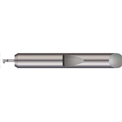 Micro 100 - Single Point Threading Tools; Thread Type: Internal ; Material: Solid Carbide ; Profile Angle: 60 ; Threading Diameter (Decimal Inch): 0.0350 ; Threading Diameter (mm): 0.90 ; Cutting Depth (Decimal Inch): 0.1000