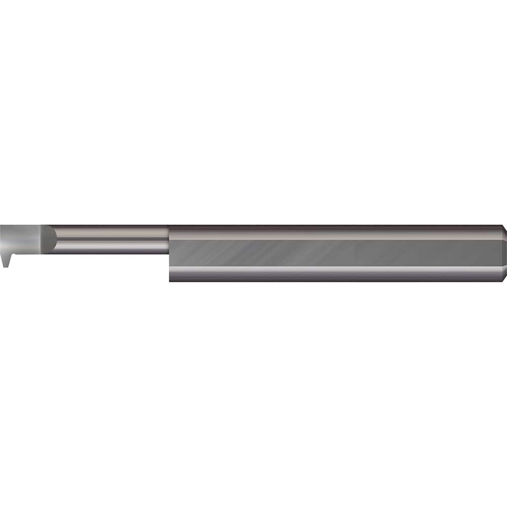 Micro 100 - Single Point Threading Tools; Thread Type: ACME Internal ; Material: Solid Carbide ; Profile Angle: 29 ; Threading Diameter (Decimal Inch): 0.2000 ; Cutting Depth (Decimal Inch): 0.6000 ; Maximum Threads Per Inch: 16 - Exact Industrial Supply