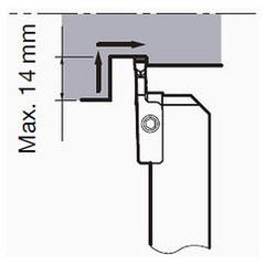 CGWSL2525FLL4GP GROOVING TOOL - Strong Tooling