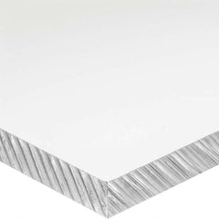 USA Sealing - 1' x 3/4" x 3/8" Clear Polycarbonate Rectangular Bar - Strong Tooling