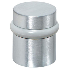 Rockwood - Stops; Type: Decorative Floor Stop ; Finish/Coating: Satin Stainless Steel ; Projection: 1-3/4 (Inch); Mount Type: Floor - Exact Industrial Supply