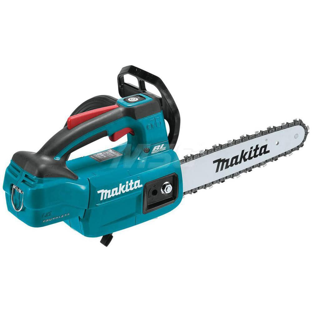 Makita - Chainsaws; Type of Power: Cordless ; Horsepower: N/A ; Speed (RPM): Variable ; Guide Bar Length (Inch): 10 ; Chain Speed: 4720 FPM - Exact Industrial Supply