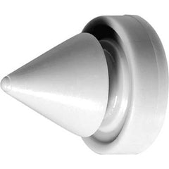 Rockwood - Stops; Type: Door Silencer ; Finish/Coating: Gray ; Projection: 19/32 (Inch); Mount Type: Wall - Exact Industrial Supply