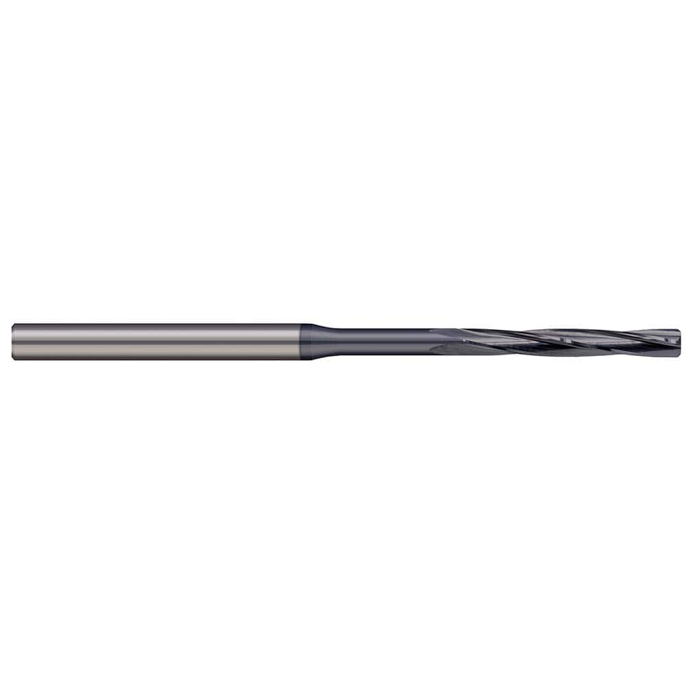 Chucking Reamer: 0.09″ Dia, 2-1/2″ OAL, 5/8″ Flute Length, Straight Shank, Solid Carbide 4 Flute