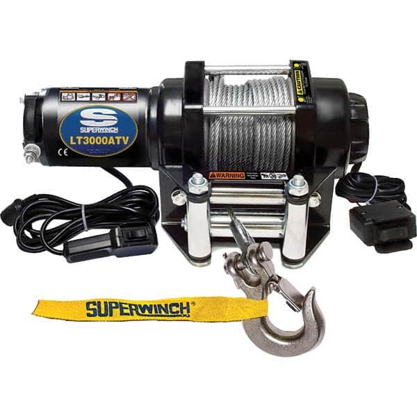 Superwinch - Automotive Winches Type: DC Electric Winch Pull Capacity (Lb.): 3,000 (Pounds) - Strong Tooling