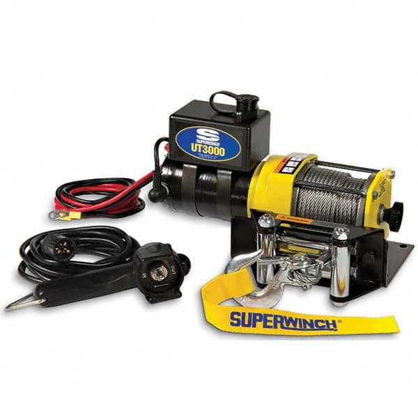 Superwinch - Automotive Winches Type: DC Electric Winch Pull Capacity (Lb.): 3,000 (Pounds) - Strong Tooling