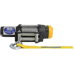 Superwinch - Automotive Winches Type: DC Electric Winch Pull Capacity (Lb.): 4,500 (Pounds) - Strong Tooling