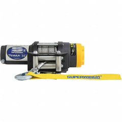 Superwinch - Automotive Winches Type: DC Electric Winch Pull Capacity (Lb.): 3,500 (Pounds) - Strong Tooling