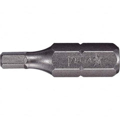 Hex Screwdriver Bits; Type: Hex Screwdriver Bit; Measurement Type: SAE; Drive Size (Inch): 1/4; Hex Size (Inch): 5/16; Overall Length Range: 1″ - 2.9″; Overall Length (Inch): 1; Fastener Type: Insert Bit; Number of Pieces: 1; Overall Length (Inch): 1