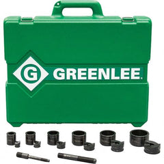 Greenlee - Punch & Driver Kits Tool Type: Knockout Set Punch Shape: Round - Strong Tooling