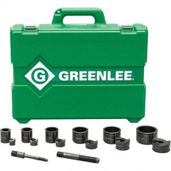 Greenlee - Punch & Driver Kits Tool Type: Knockout Set Punch Shape: Round - Strong Tooling