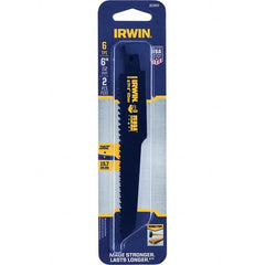 Irwin - Reciprocating Saw Blades Blade Material: Bi-Metal Blade Length (Inch): 6 - Strong Tooling