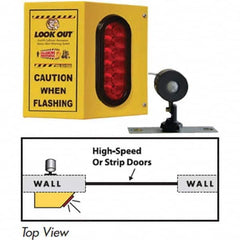 TAPCO - Auxiliary Lights Type: Forklift Warning Light Voltage: 110 VAC to 24VDC - Strong Tooling