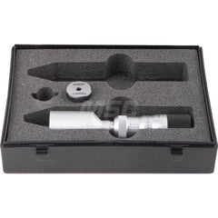 Mechanical Inside Micrometer: 0.1″ Range Ratchet Thimble