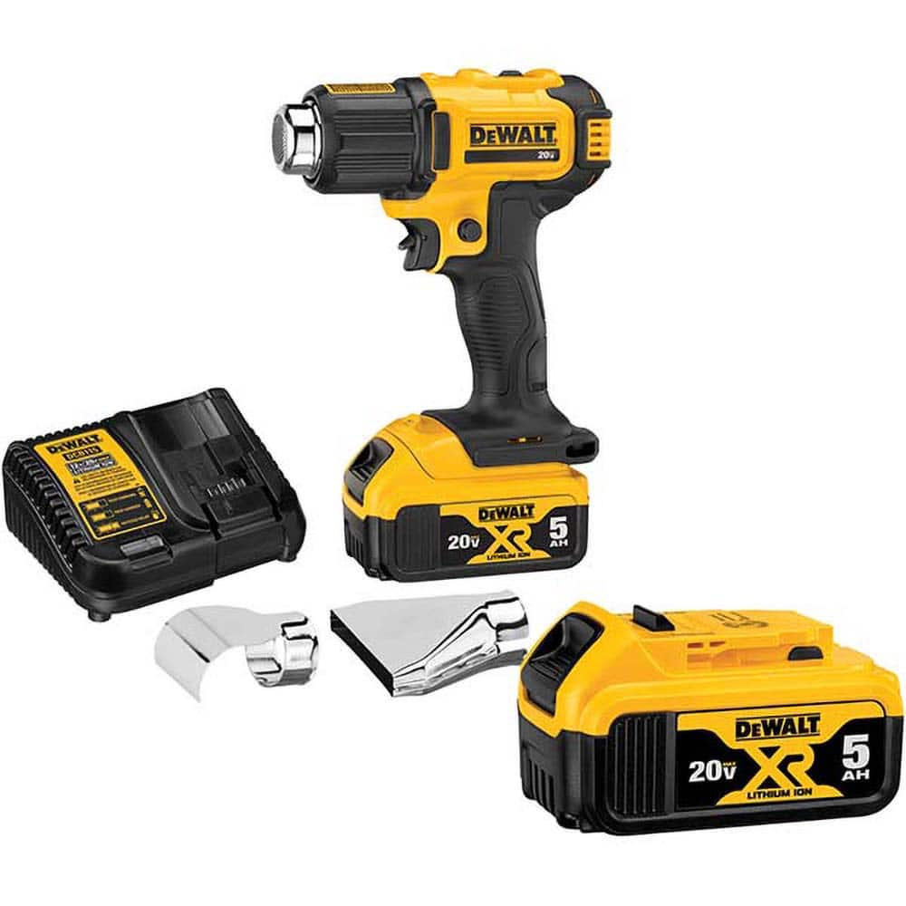 DeWALT - Heat Guns & Blowers Type: Heat Gun Heat Setting (Deg F): 550-990 - Strong Tooling