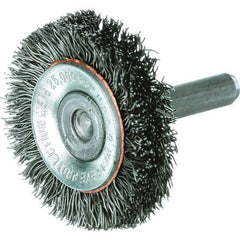 Osborn - Wheel Brushes Outside Diameter (Inch): 3 Shank Diameter (Inch): 1/4 - Strong Tooling