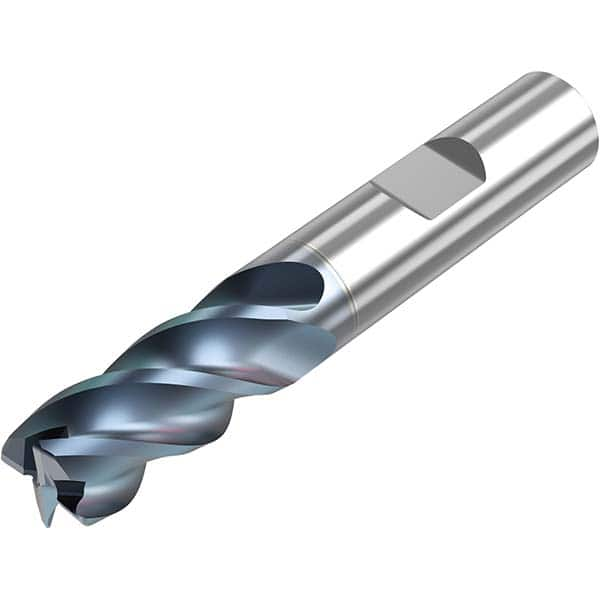 Niagara Cutter - 3/4" Diam 4 Flute Solid Carbide 0.03" Corner Radius End Mill - Strong Tooling