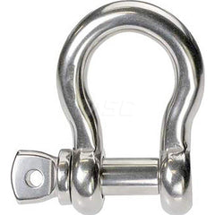 Shackle: Screw Pin Stainless Steel, 5/16″ Pin Dia