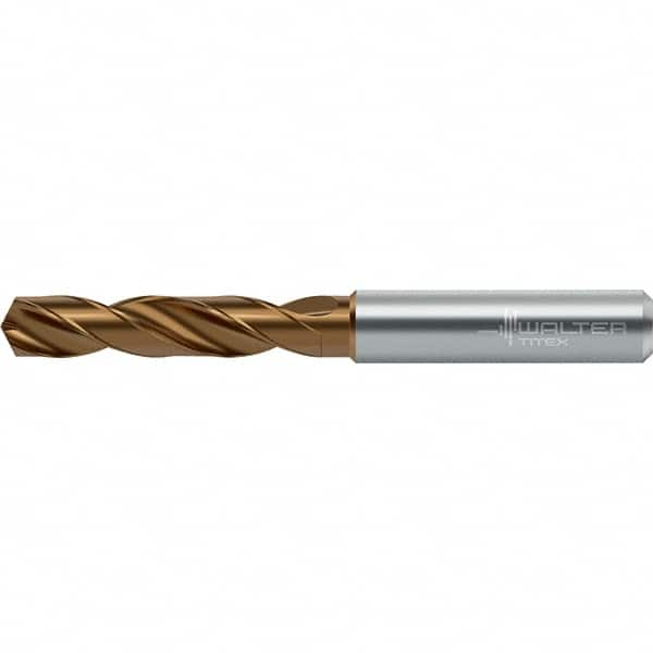 Walter-Titex - 9.3mm 140° Spiral Flute Solid Carbide Screw Machine Drill Bit - Strong Tooling