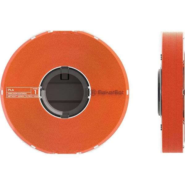 MakerBot - PLA-ABS Composite Spool - Orange, Use with MakerBot Method Performance 3D Printer - Strong Tooling