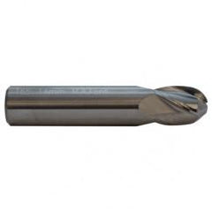 5/8 TuffCut GP Stub Length 4 Fl Ball Nose TiAlN Coated Center Cutting End Mill - Strong Tooling