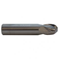 3/8 TuffCut GP Stub Length 4 Fl Ball Nose TiAlN Coated Center Cutting End Mill - Strong Tooling