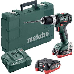 Metabo - 12 Volt 3/8" Quick Change Chuck Cordless Hammer Drill - 0 to 21,000 BPM, 0 to 500 & 1,650 RPM, Reversible - Strong Tooling