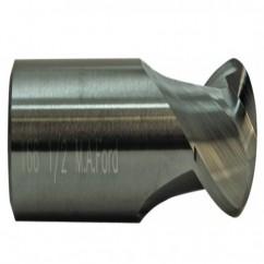 3/8 TuffCut GP Stub Length 2 Fl Ball Nose TiN Coated Center Cutting End Mill - Strong Tooling