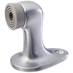 Rockwood - Stops; Type: Door Stop ; Finish/Coating: Satin Chrome ; Projection: 2-3/4 (Inch); Mount Type: Floor - Exact Industrial Supply