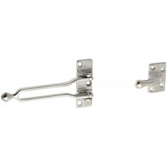 Rockwood - Door Guards; Type: Door Guard ; Finish/Coating: Satin Chrome - Exact Industrial Supply