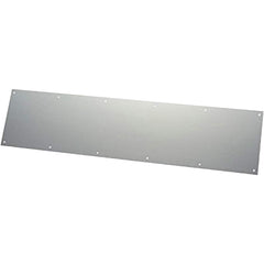 Rockwood - Kick Plates; Type: Kickplate ; Finish/Coating: Clear Anodized Aluminum ; Length (Inch): 34 - Exact Industrial Supply