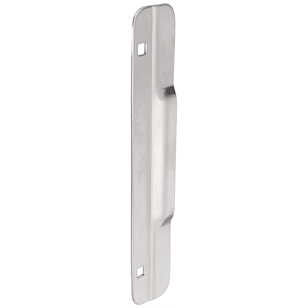 Rockwood - Latch Protectors; Type: Latch Protector ; Length (Inch): 10 ; Width (Inch): 1-1/2 ; Material: Steel; Stainless Steel ; Finish/Coating: Satin Stainless Steel - Exact Industrial Supply