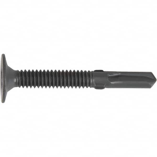 DeWALT Anchors & Fasteners - #12-24, Flat Head, Phillips Drive, 2-3/4" OAL, #4 Point, Self Drilling Screw - Strong Tooling