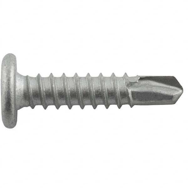 DeWALT Anchors & Fasteners - #10-16, Pancake Head, Phillips Drive, 1" Length Under Head, #3 Point, Self Drilling Screw - Strong Tooling