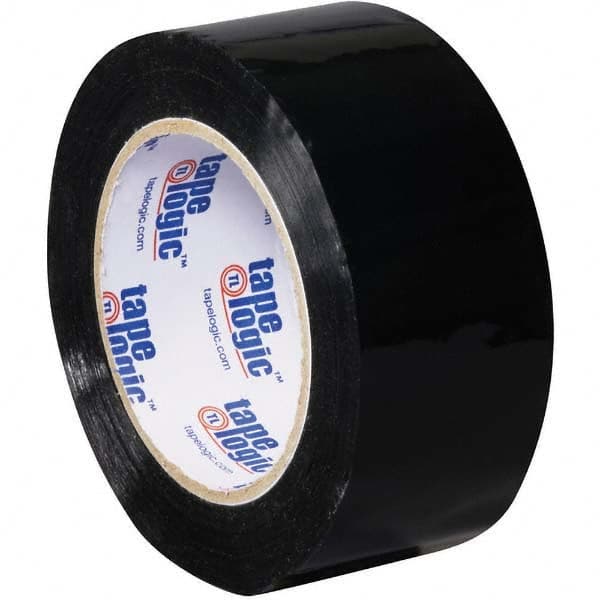 Tape Logic - Pack of (18) 110 Yd Rolls 2" Black Box Sealing & Label Protection Tape - Strong Tooling