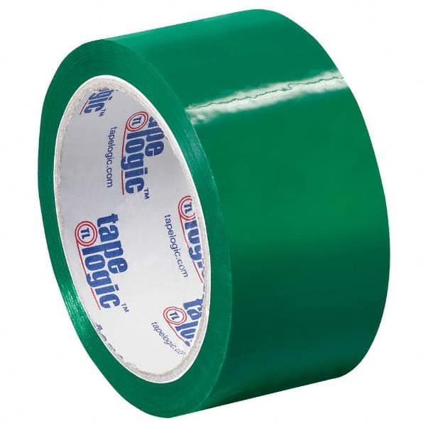 Tape Logic - Pack of (18) 55 Yd Rolls 2" Green Box Sealing & Label Protection Tape - Strong Tooling