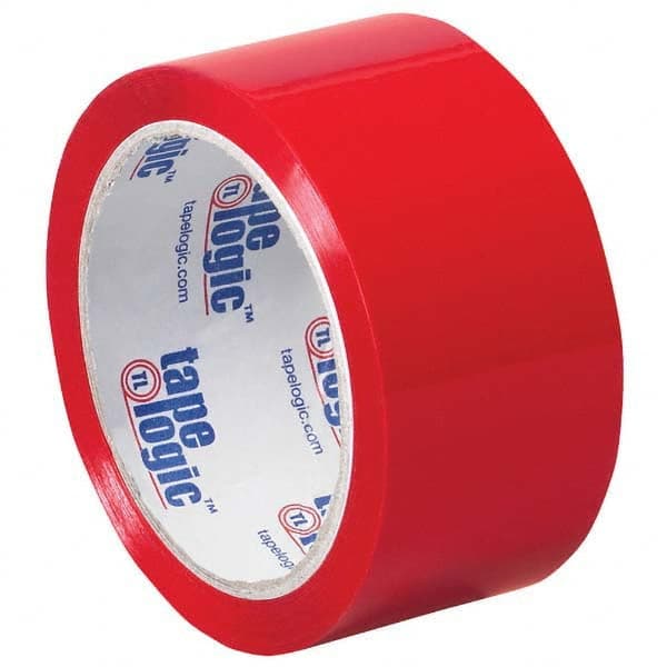 Tape Logic - Pack of (18) 55 Yd Rolls 2" Red Box Sealing & Label Protection Tape - Strong Tooling