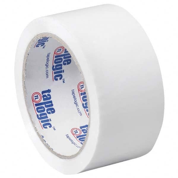 Tape Logic - Pack of (6) 55 Yd Rolls 2" White Box Sealing & Label Protection Tape - Strong Tooling