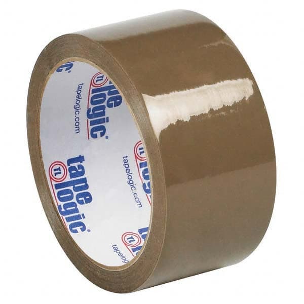 Tape Logic - Pack of (36) 55 Yd Rolls 2" Tan Box Sealing & Label Protection Tape - Strong Tooling