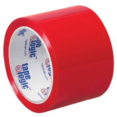 Tape Logic - Pack of (6) 55 Yd Rolls 3" Red Box Sealing & Label Protection Tape - Strong Tooling