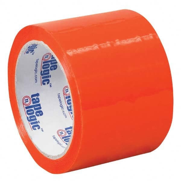 Tape Logic - Pack of (6) 55 Yd Rolls 3" Orange Box Sealing & Label Protection Tape - Strong Tooling