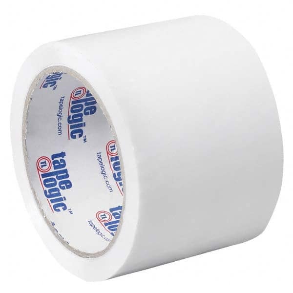 Tape Logic - Pack of (6) 55 Yd Rolls 3" White Box Sealing & Label Protection Tape - Strong Tooling