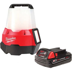 Milwaukee Tool - Cordless Work Lights Voltage: 18 Run Time: Up to 16 Hrs. - Strong Tooling