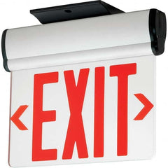 Hubbell Lighting - Illuminated Exit Signs Number of Faces: 1 Letter Color: Red - Strong Tooling