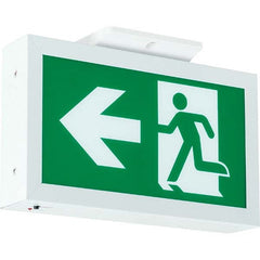 Hubbell Lighting - Illuminated Exit Signs Number of Faces: 1 Letter Color: Green - Strong Tooling