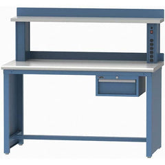 LISTA - Stationary Work Benches, Tables Type: Workstation Top Material: Plastic Laminate - Strong Tooling