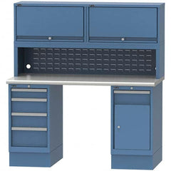 LISTA - Stationary Work Benches, Tables Type: Workstation Top Material: Plastic Laminate - Strong Tooling