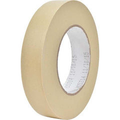 3M - 1/4" Wide x 60 Yd Long x 7.3 mil Tan Crepe Paper Masking Tape - Strong Tooling