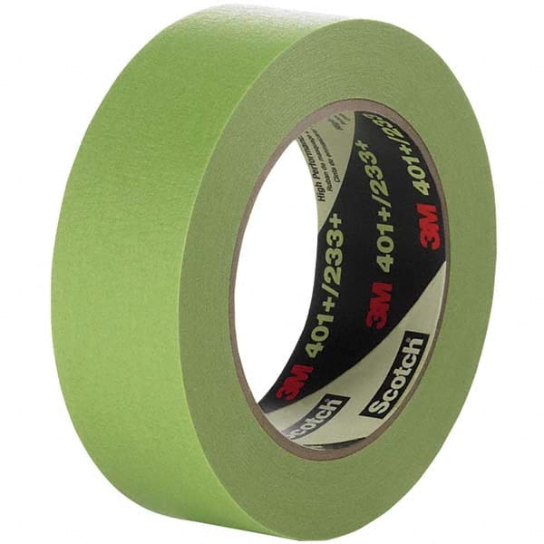 3M - 36mm Wide x 55 m x 6.7 mil Green Paper Masking Tape - Strong Tooling