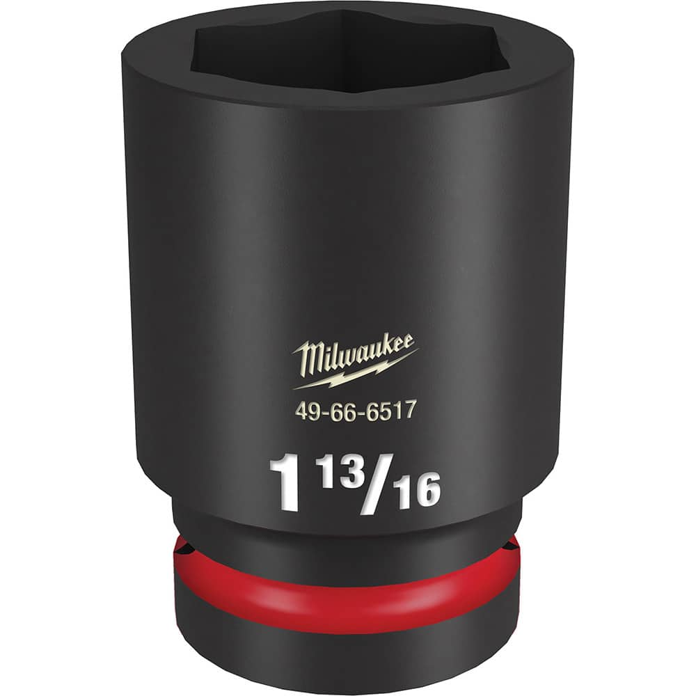 Impact Socket: 1″ Drive 6-Point